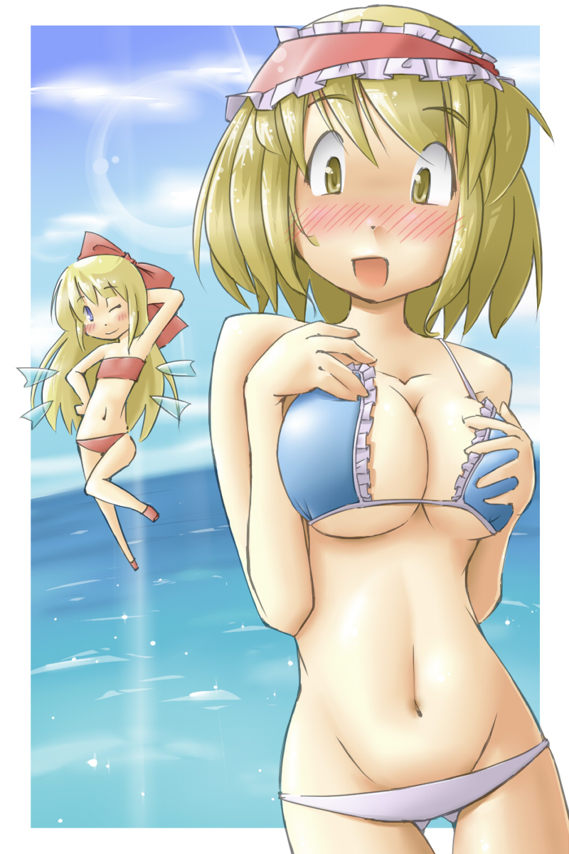 alice margatroid and shanghai doll (touhou) drawn by arnest