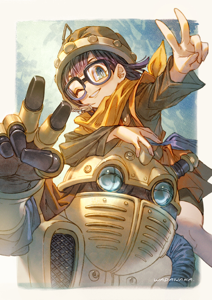 lucca ashtear and robo (chrono trigger) drawn by wadanaka