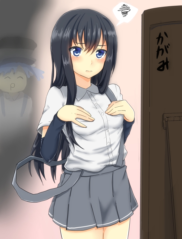 asashio and ooshio (kantai collection) drawn by i_b_b_e