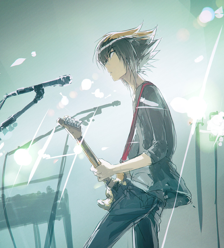 yuki judai (yu-gi-oh! and 1 more) drawn by moribuden