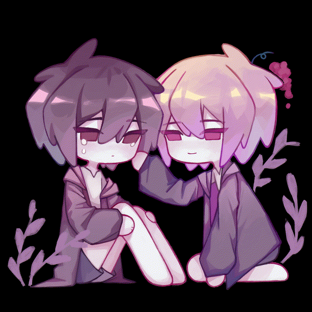 isoi haruki and origin alpha (saibou shinkyoku) drawn by momomi