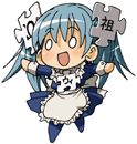 wikipe-tan (wikipedia) drawn by maso_(ascii_art)