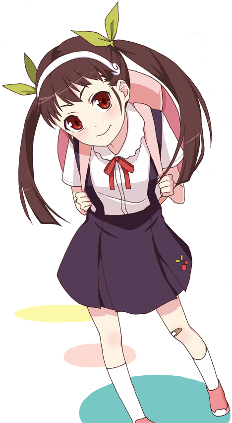 hachikuji mayoi (monogatari and 1 more) drawn by sakata_gura_patie