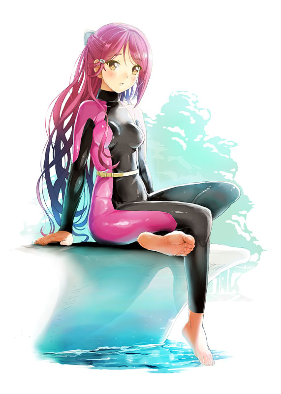 sakurauchi riko (love live! and 1 more) drawn by daigoman