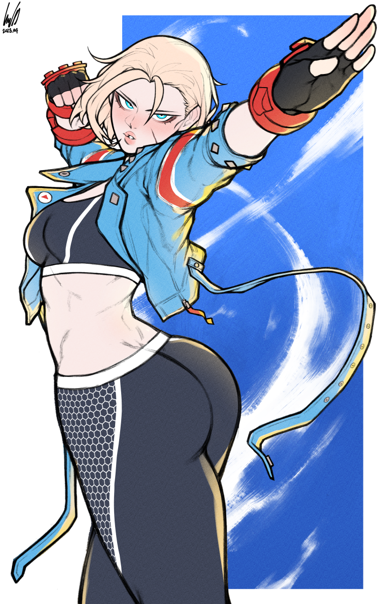 cammy white (street fighter and 1 more) drawn by ginseng_(xin)