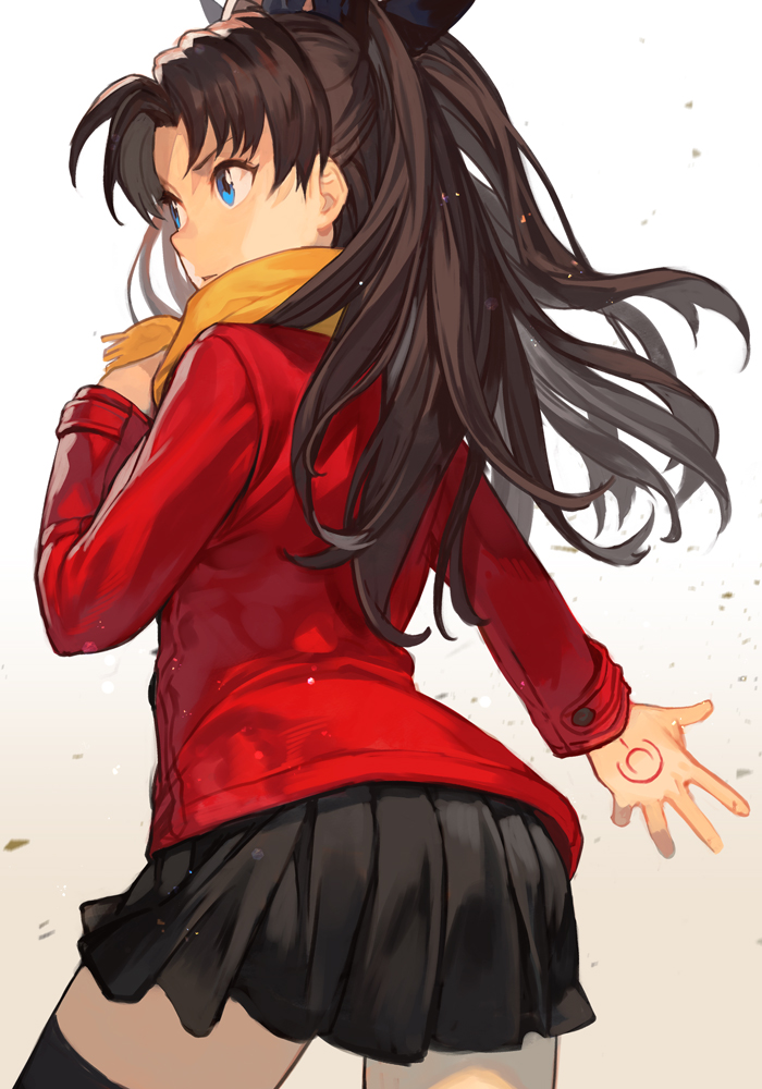tohsaka rin (fate and 1 more) drawn by hungry_clicker
