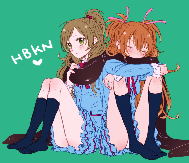 houjou hibiki and minamino kanade (precure and 1 more) drawn by sahara_(charlotte)