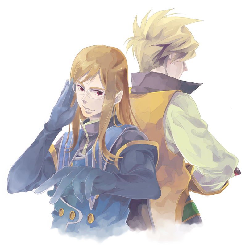 jade curtiss and guy cecil (tales of and 1 more) drawn by heysho