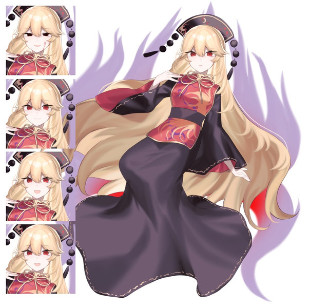 junko (touhou) drawn by nemachi