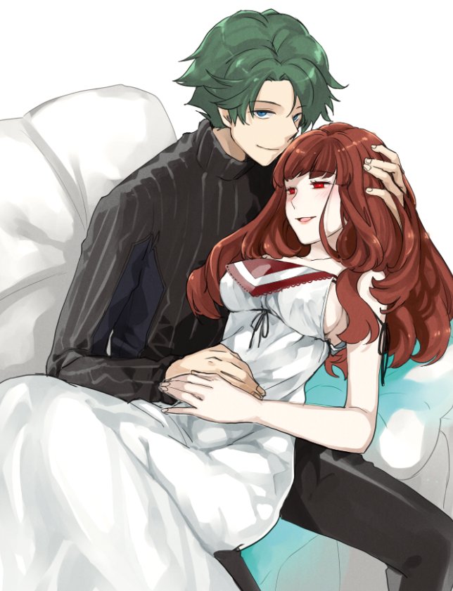 celica and alm (fire emblem and 2 more) drawn by mimura_tokusa