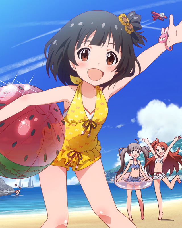 hakozaki serika, nakatani iku, ogami tamaki, and nonohara akane (idolmaster and 1 more)