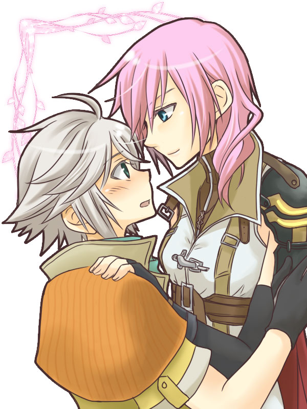 lightning farron and hope estheim (final fantasy and 1 more) drawn by saklo