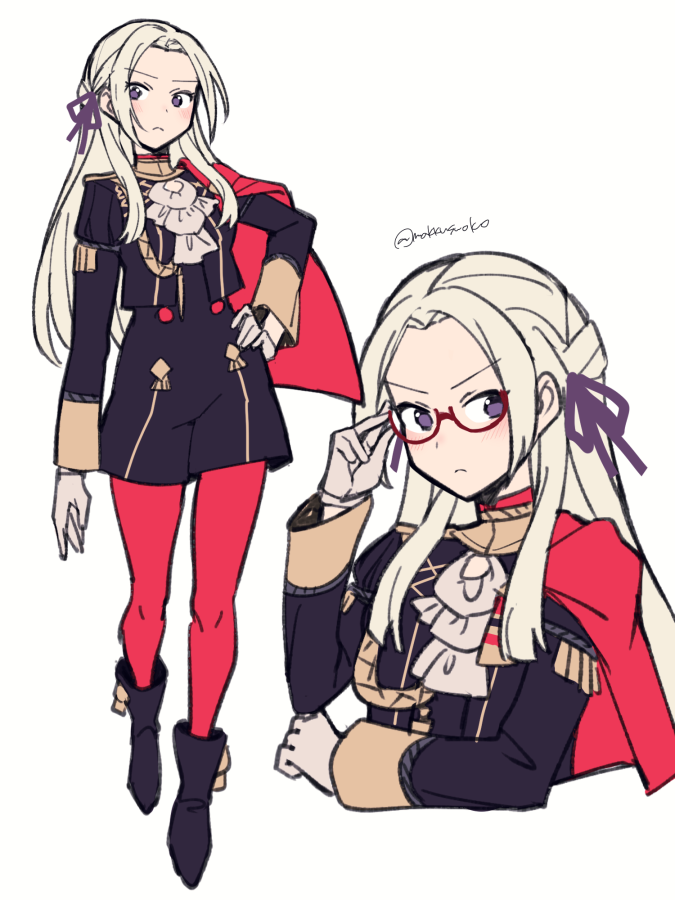 edelgard von hresvelg (fire emblem and 1 more) drawn by do_m_kaeru