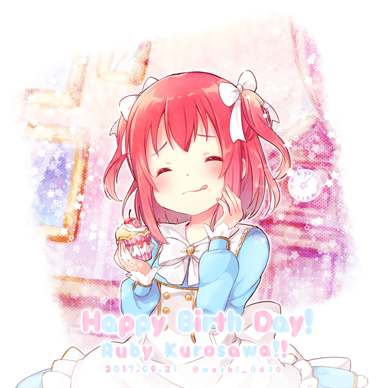kurosawa ruby (love live! and 1 more) drawn by sakuramochi_n