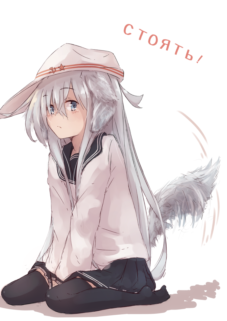 hibiki and verniy (kantai collection) drawn by kuuru_(kuuru-n)