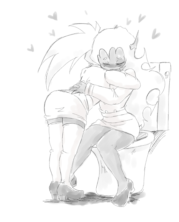 kneesocks and scanty (panty & stocking with garterbelt) drawn by nabe_(ingenmame)