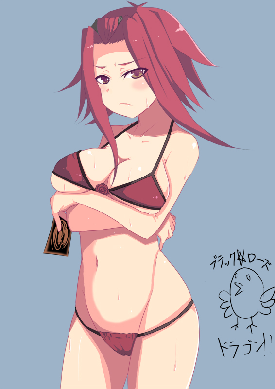 izayoi aki (yu-gi-oh! and 1 more) drawn by johnny_funamushi