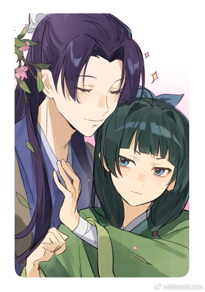 maomao and jinshi (kusuriya no hitorigoto) drawn by yilansideless