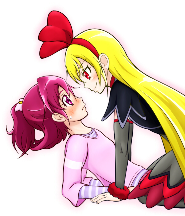 aida mana and regina (precure and 1 more) drawn by aka_shiba