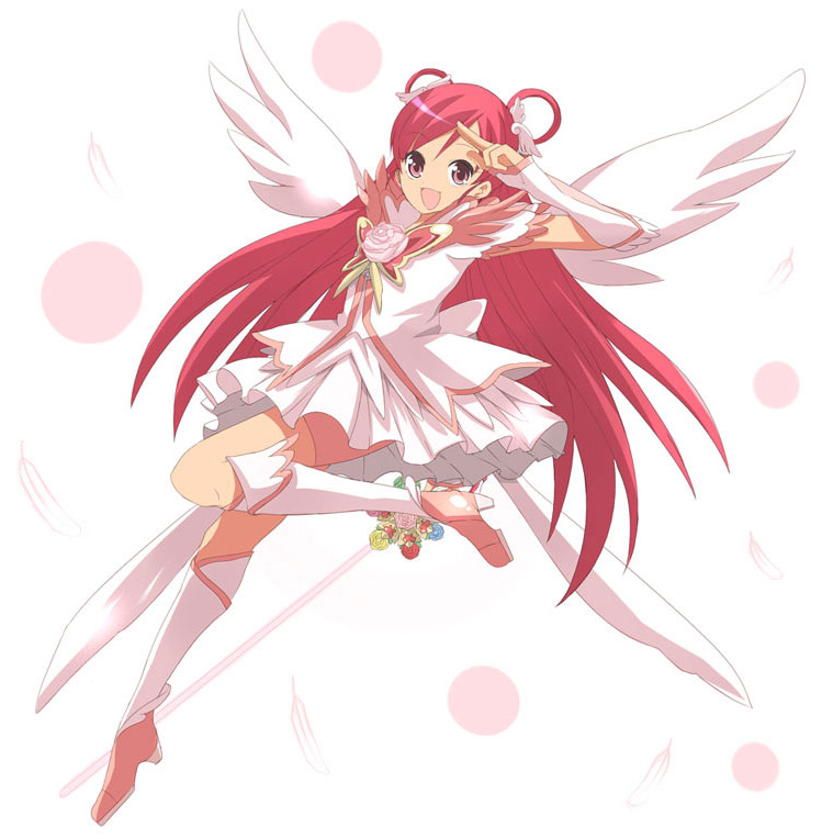 yumehara nozomi, cure dream, and shining dream (precure and 1 more) drawn by maro_nie