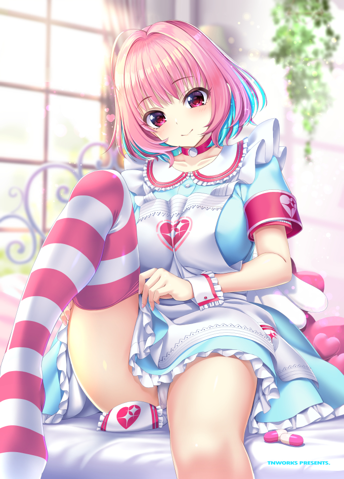 yumemi riamu (idolmaster and 1 more) drawn by nomura_teruya