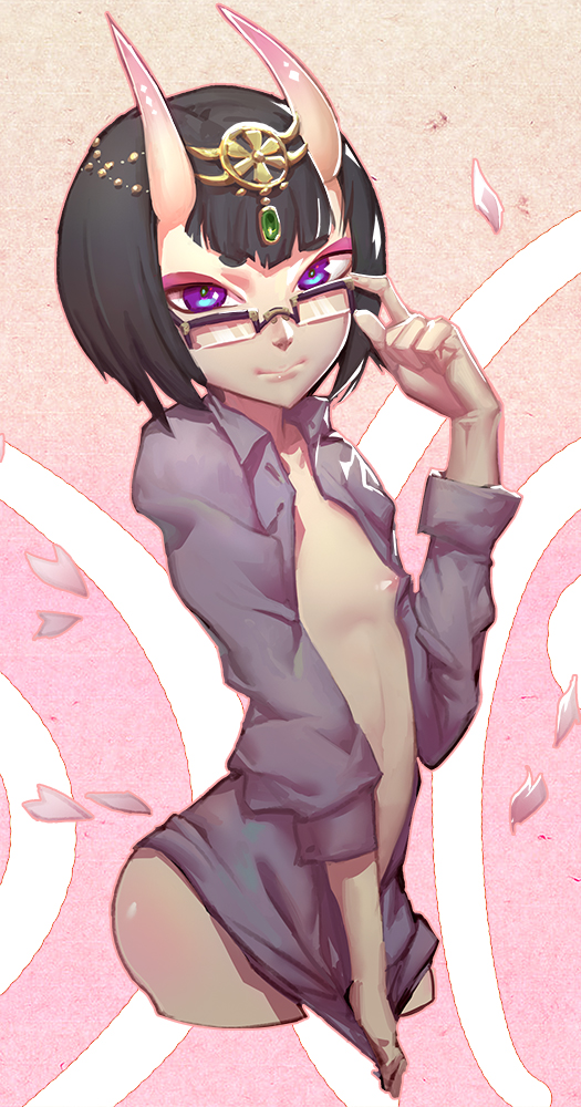 shuten douji (fate and 1 more) drawn by senkou_tobaku