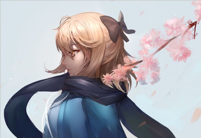 okita souji (fate and 1 more) drawn by yuuko_(renhaowei2010)