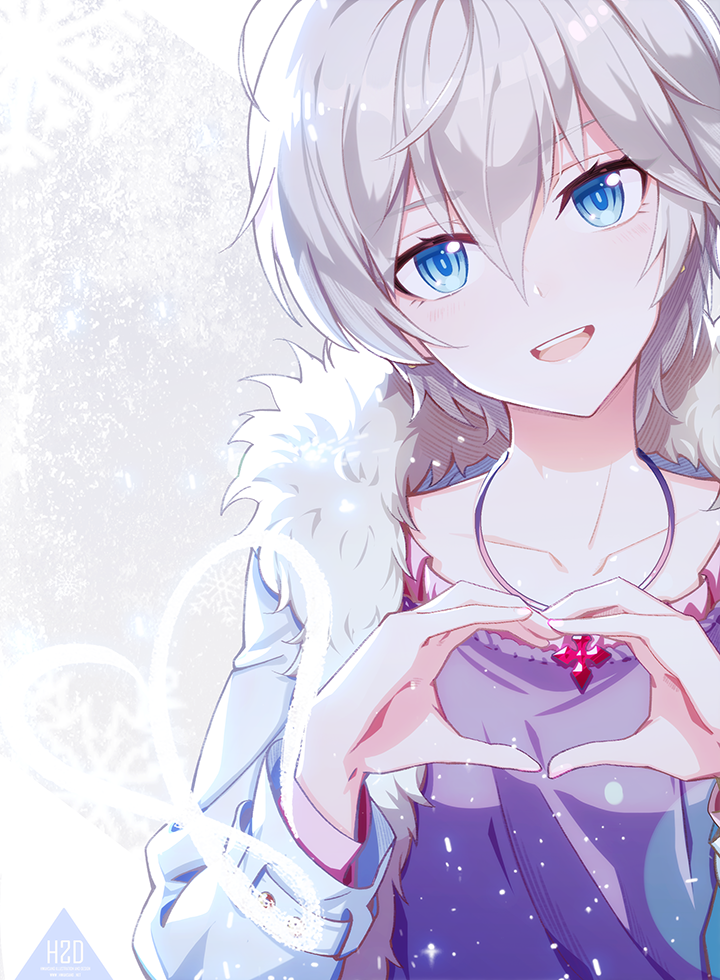anastasia (idolmaster and 1 more) drawn by hwansang