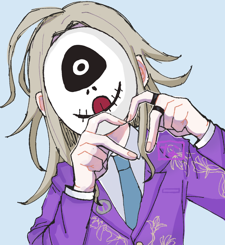 makoto kagutsuchi (master detective archives: rain code) drawn by nanuti_kun