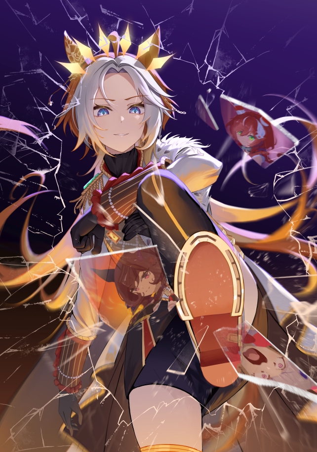 gold ship, gentildonna, orfevre, and win variation (umamusume) drawn by cai_ji_(user_jmrv4342)