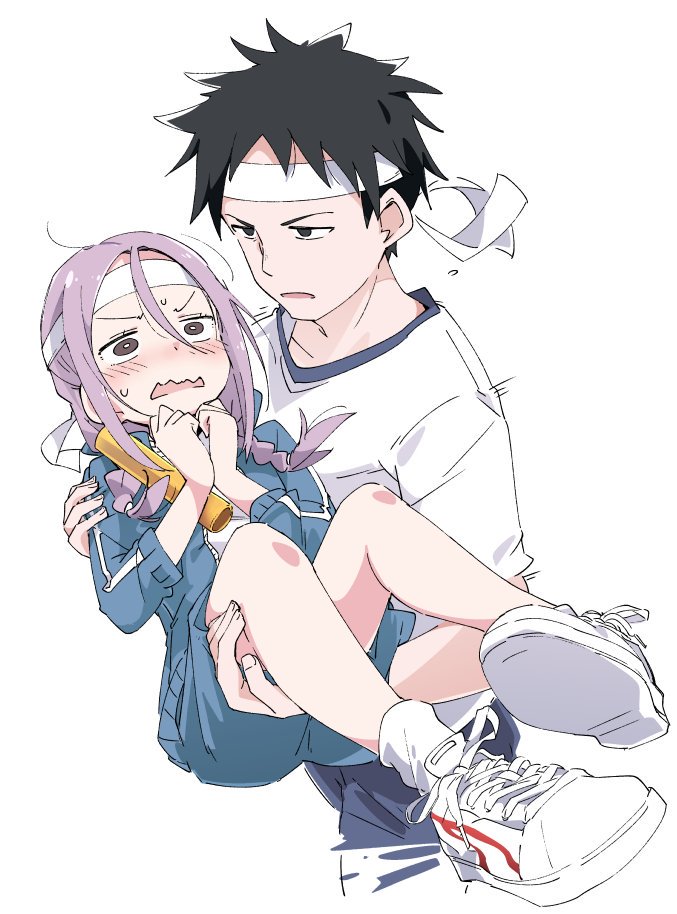 yaotome urushi and tanaka ayumu (soredemo ayumu wa yosetekuru) drawn by ixy
