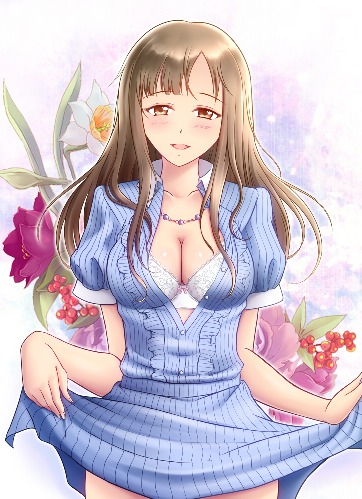 mizumoto yukari (idolmaster and 1 more) drawn by mikii