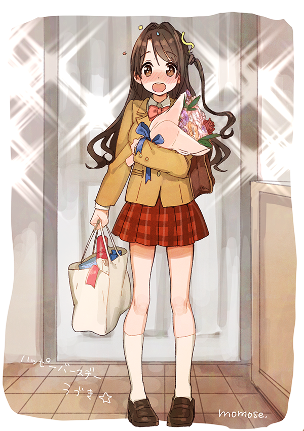 shimamura uzuki (idolmaster and 1 more) drawn by momose_(oqo)