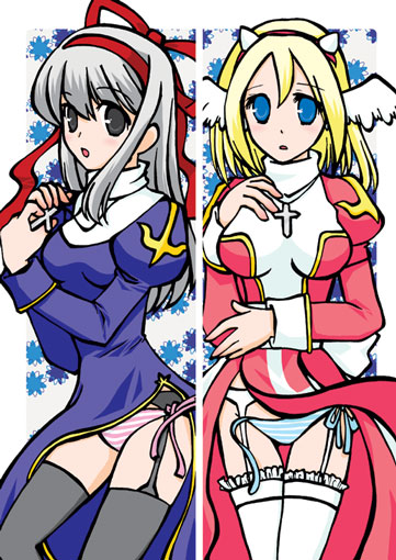 high priest and priest (ragnarok online) drawn by yazawa_kazuki