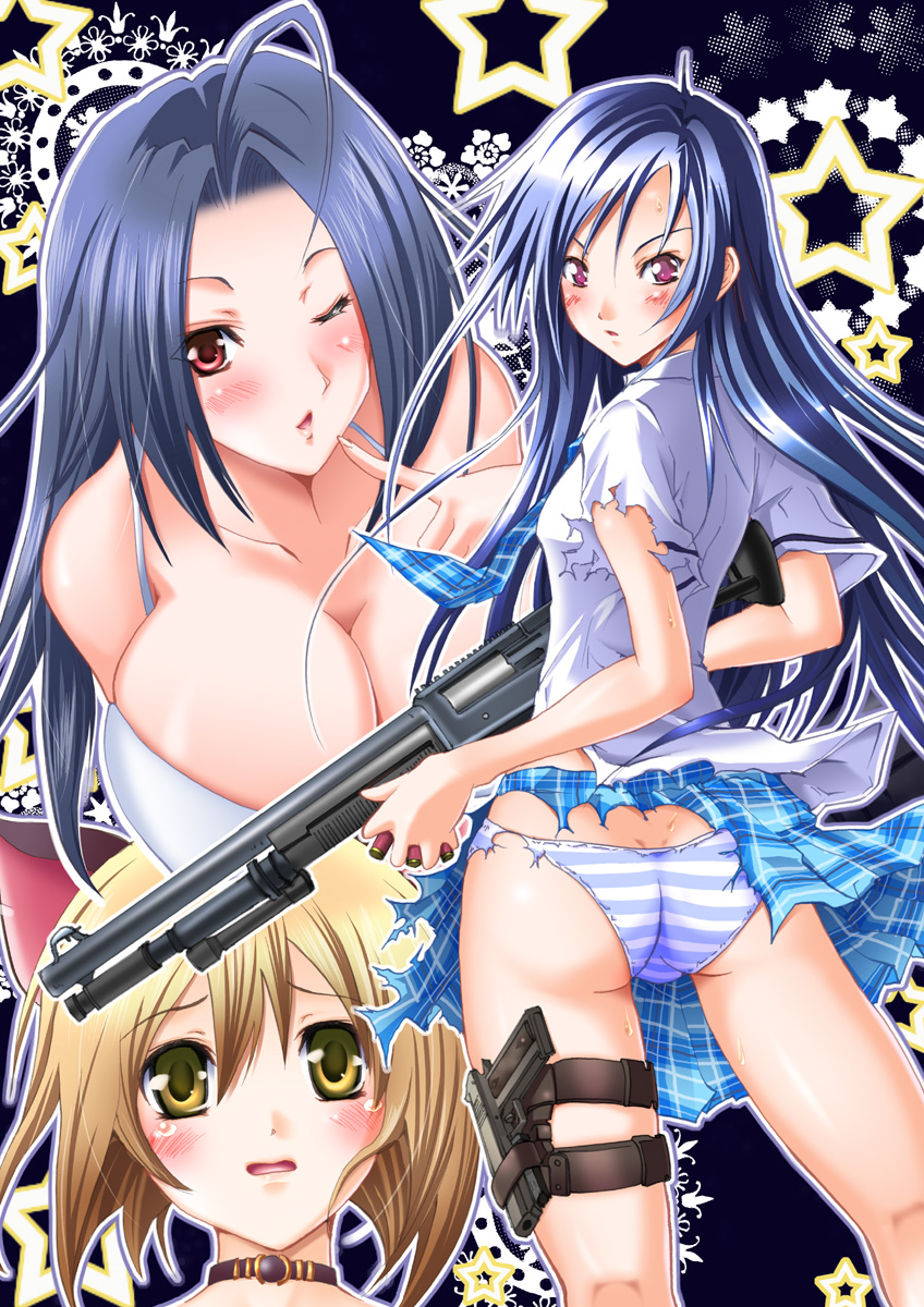 kisaragi chihaya, miura azusa, and hagiwara yukiho (idolmaster and 3 more) drawn by yokoyama_naoki
