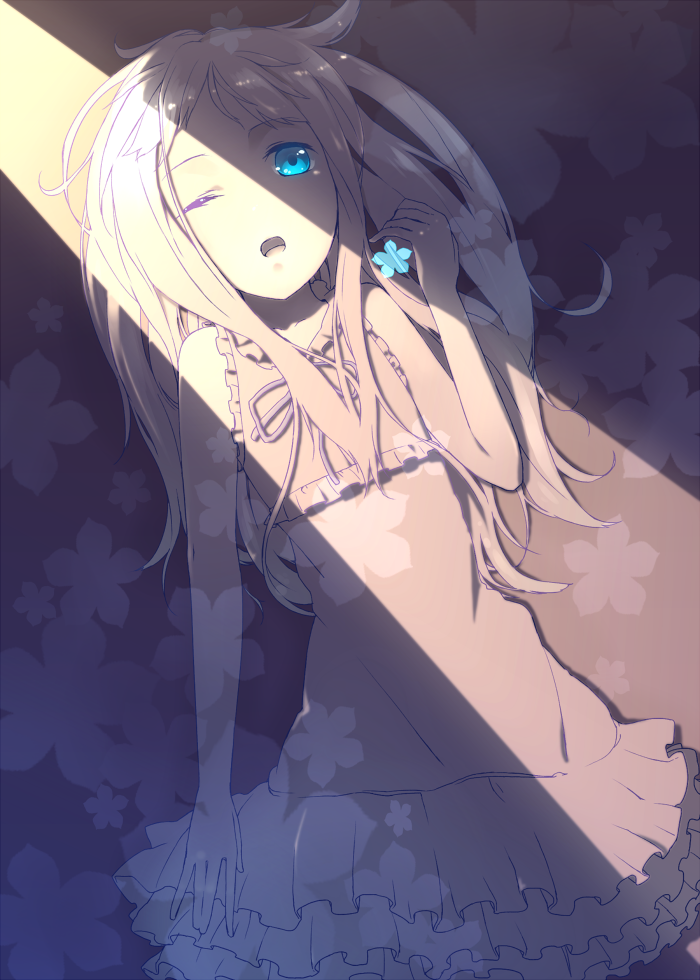 honma meiko (ano hi mita hana no namae wo bokutachi wa mada shiranai.) drawn by en@rain