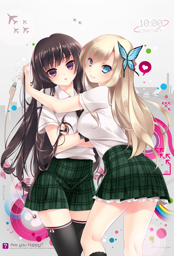kashiwazaki sena and mikazuki yozora (boku wa tomodachi ga sukunai) drawn by arikawa_satoru, ayase_hazuki, and sin_moriyama