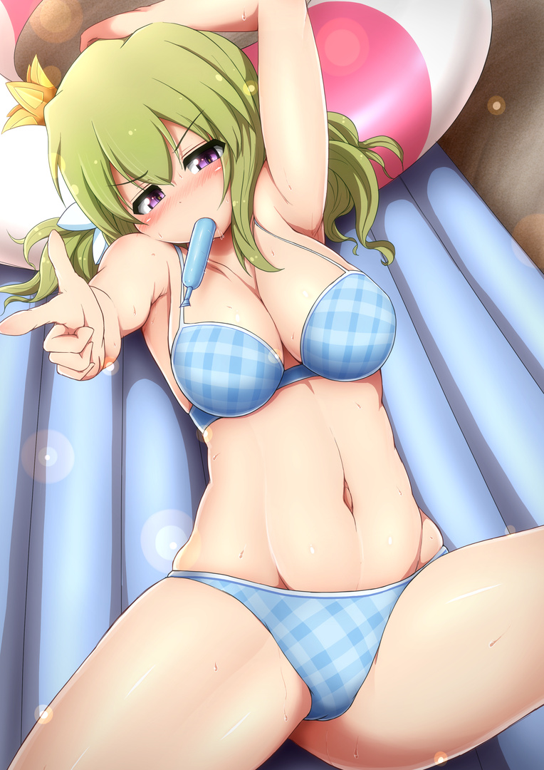 kafuru (senran kagura and 1 more) drawn by ponponmaru