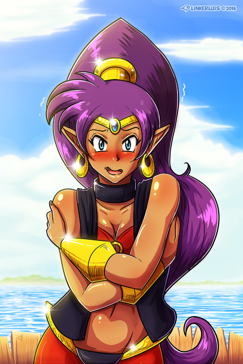 shantae (shantae and 1 more) drawn by linker