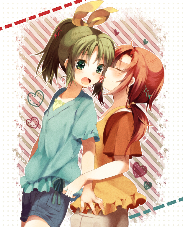 midorikawa nao and hino akane (precure and 1 more) drawn by nochita_shin