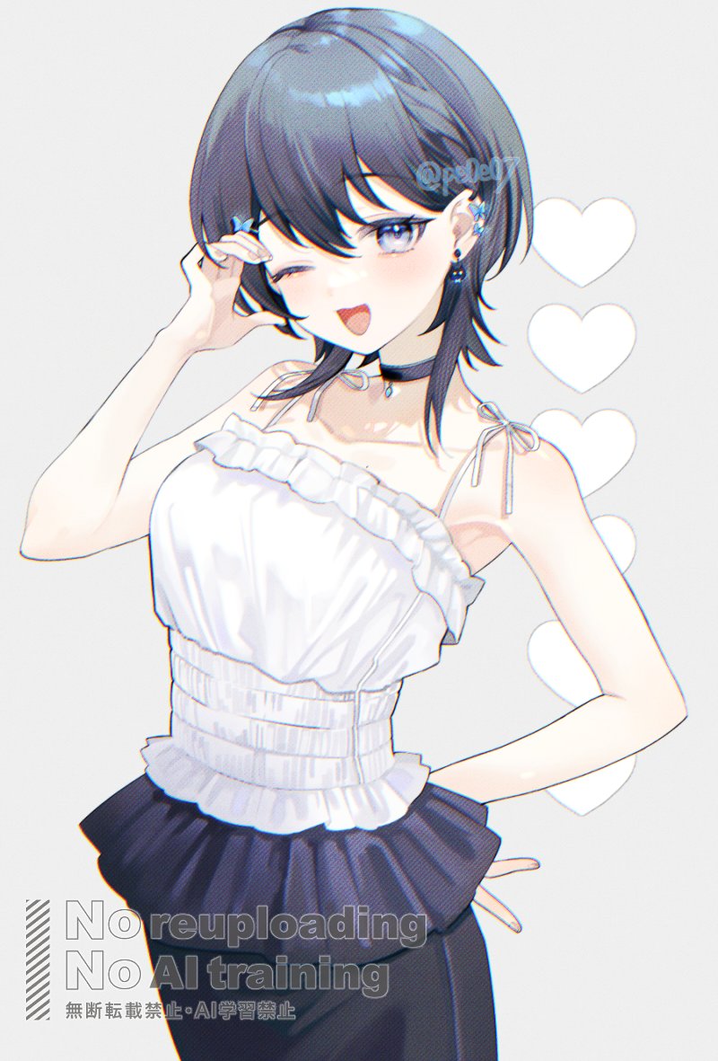 mikage yura (indie virtual youtuber) drawn by roko_(pe0e07)