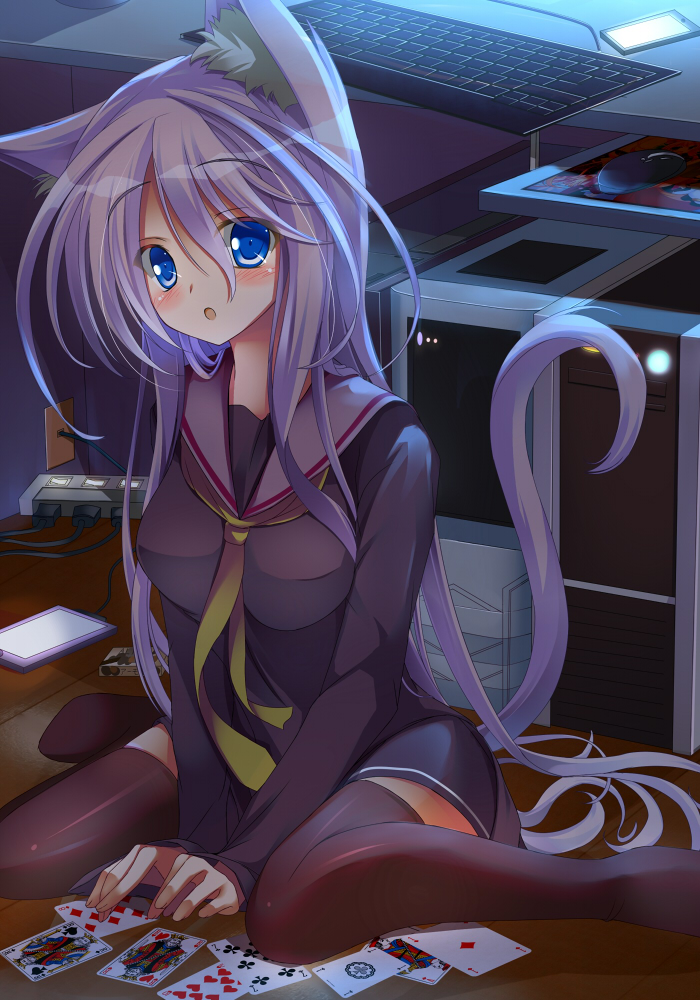 shiro (original and 1 more) drawn by takataka