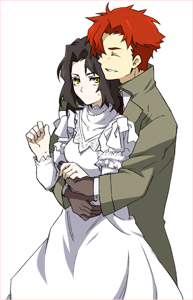 chane laforet and claire stanfield (baccano!) drawn by machi_ojisan
