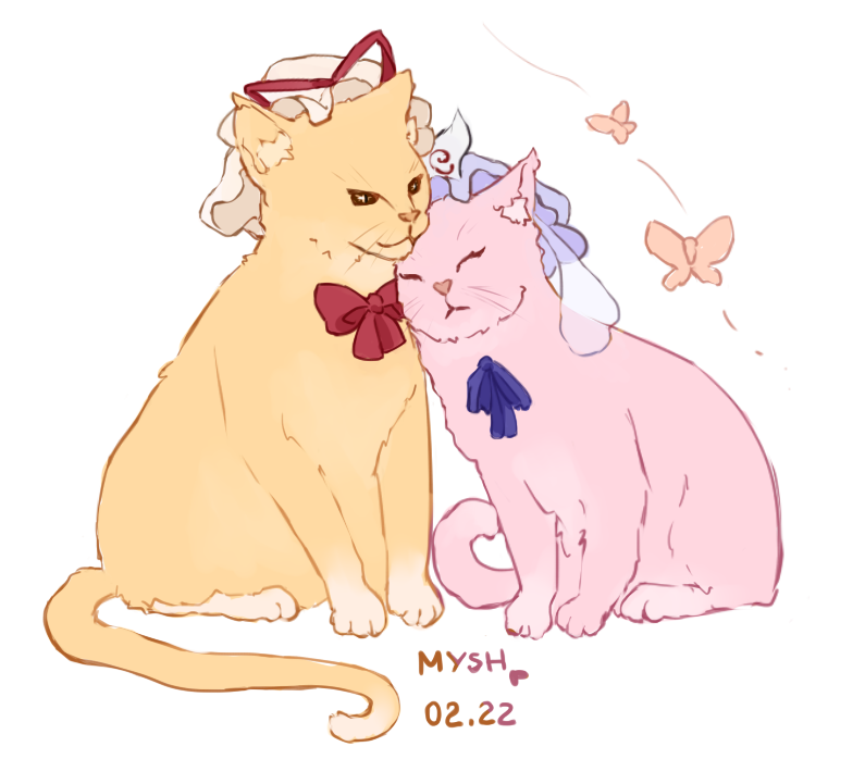 yakumo yukari and saigyouji yuyuko (touhou) drawn by sleepymausu