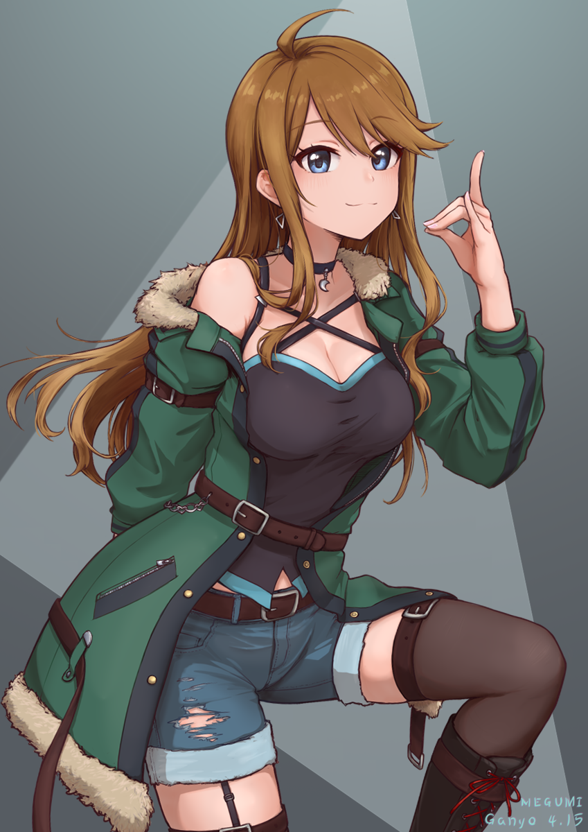 tokoro megumi (idolmaster and 2 more) drawn by ganyo226