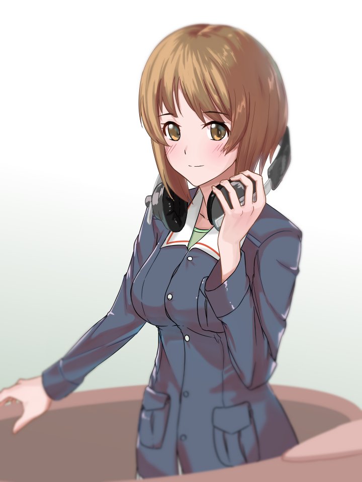 nishizumi miho (girls und panzer) drawn by morino_(harpoomoss)
