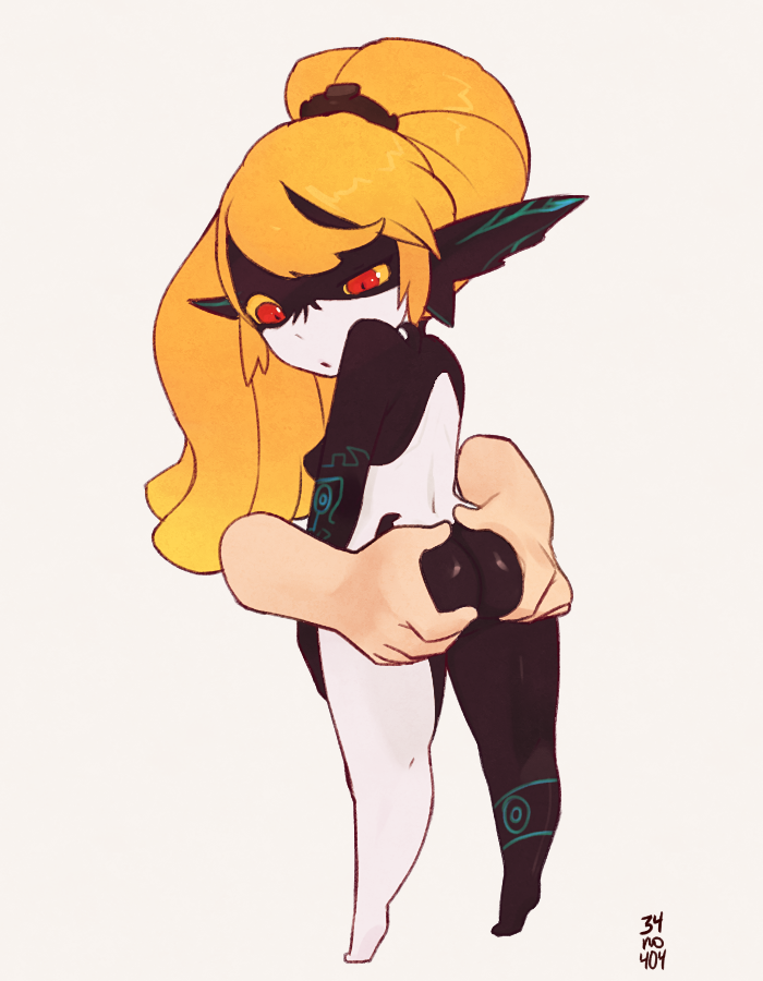 midna (the legend of zelda and 1 more) drawn by 34no404