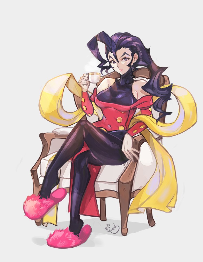 rose (street fighter and 1 more) drawn by alpaca_carlesi