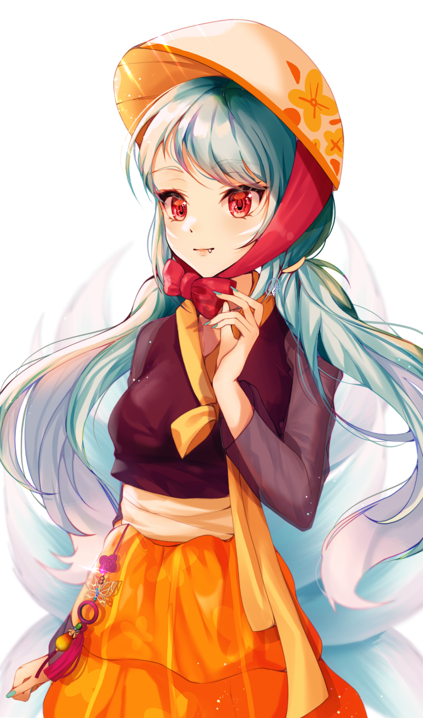kumiho cookie (cookie run and 1 more) drawn by harong