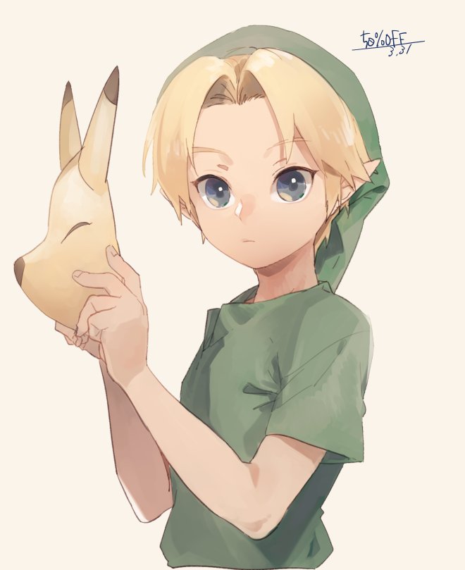link and young link (the legend of zelda and 1 more) drawn by 50off